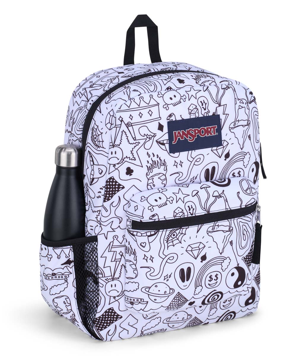 Jansport Cross Town Mochila para Laptop, Escolar y Universitaria, Unisex