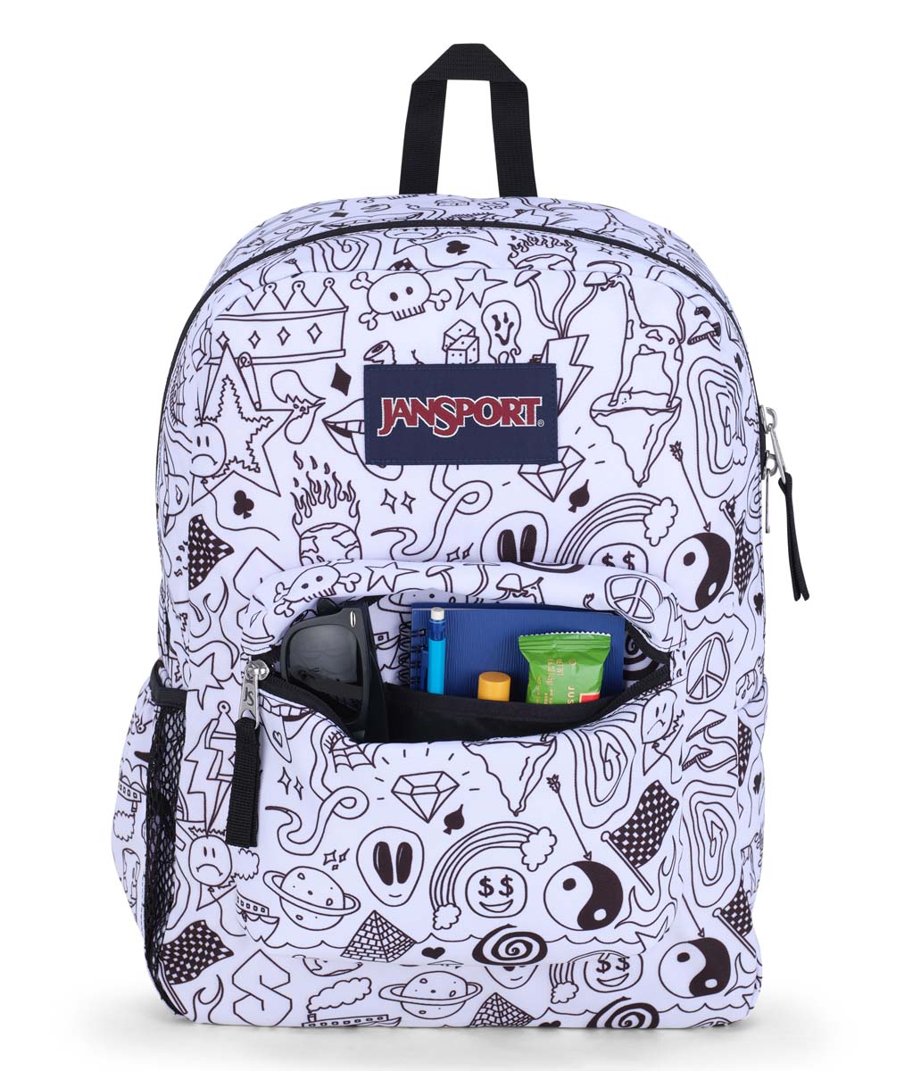 Jansport Cross Town Mochila para Laptop, Escolar y Universitaria, Unisex