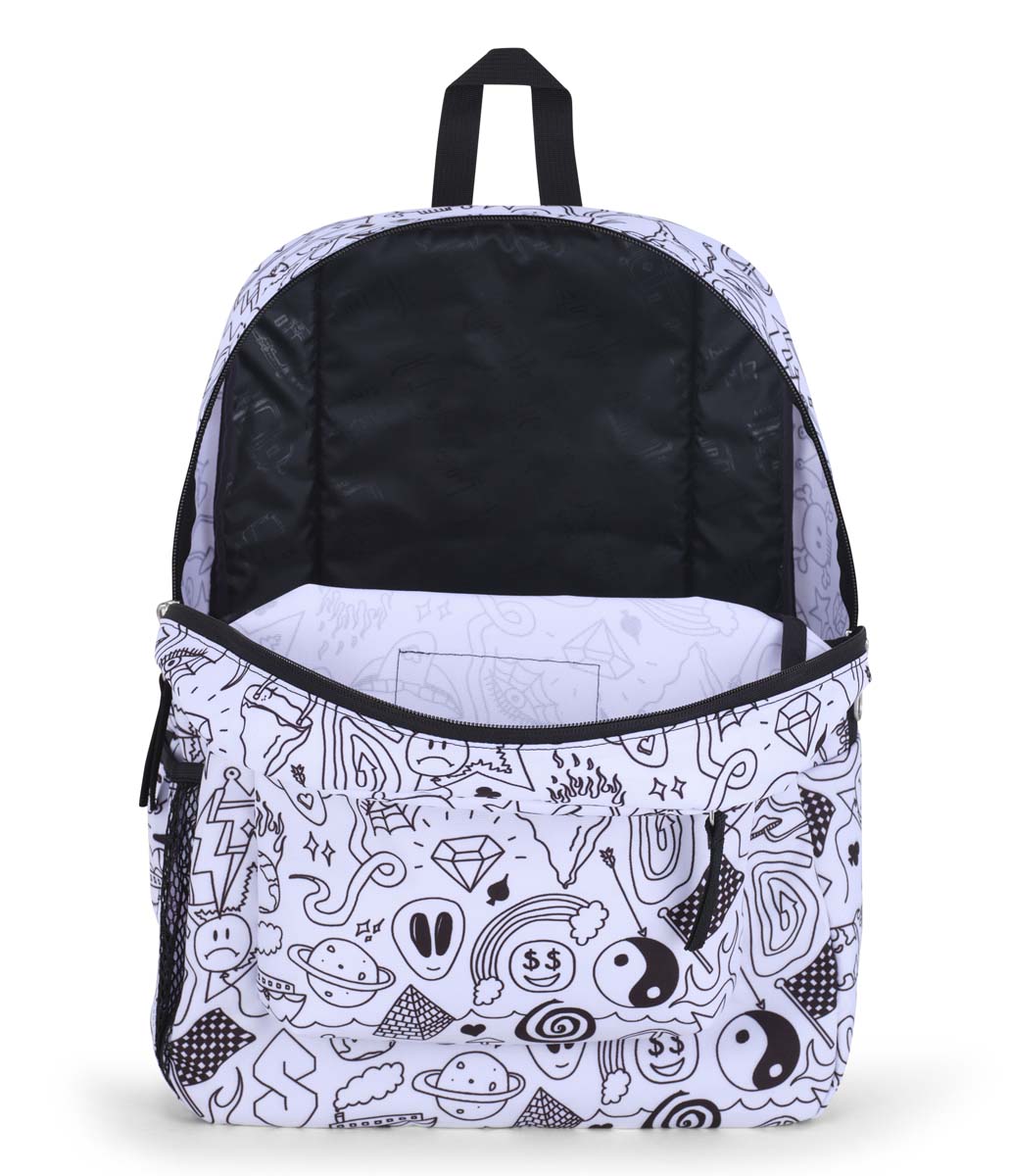 Jansport Cross Town Mochila para Laptop, Escolar y Universitaria, Unisex