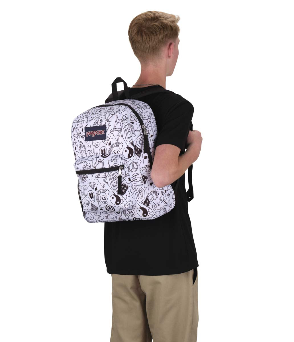 Jansport Cross Town Mochila para Laptop, Escolar y Universitaria, Unisex