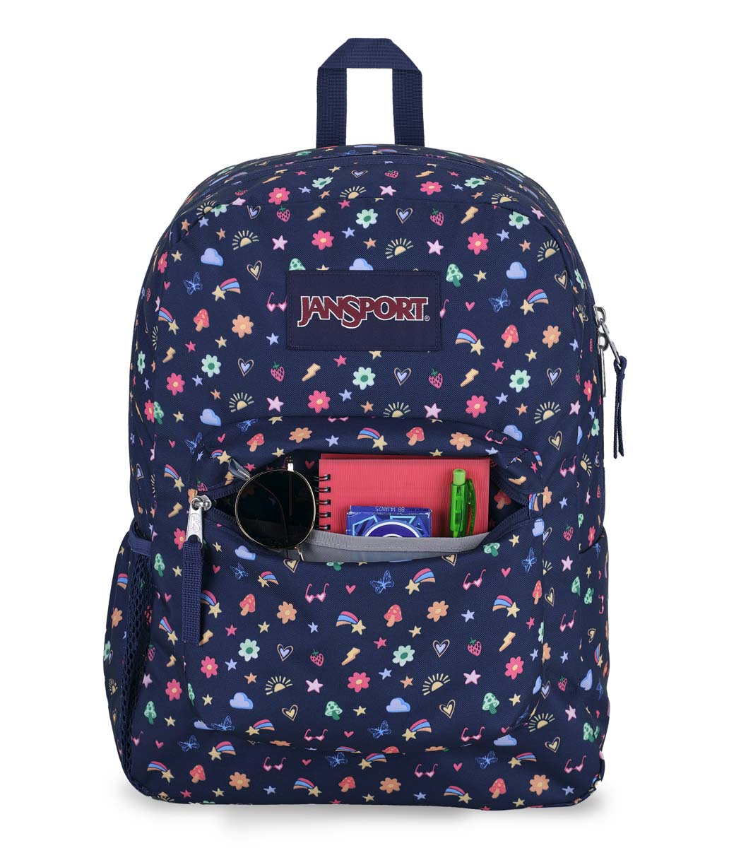 Jansport Cross Town Mochila para Laptop, Escolar y Universitaria, Unisex