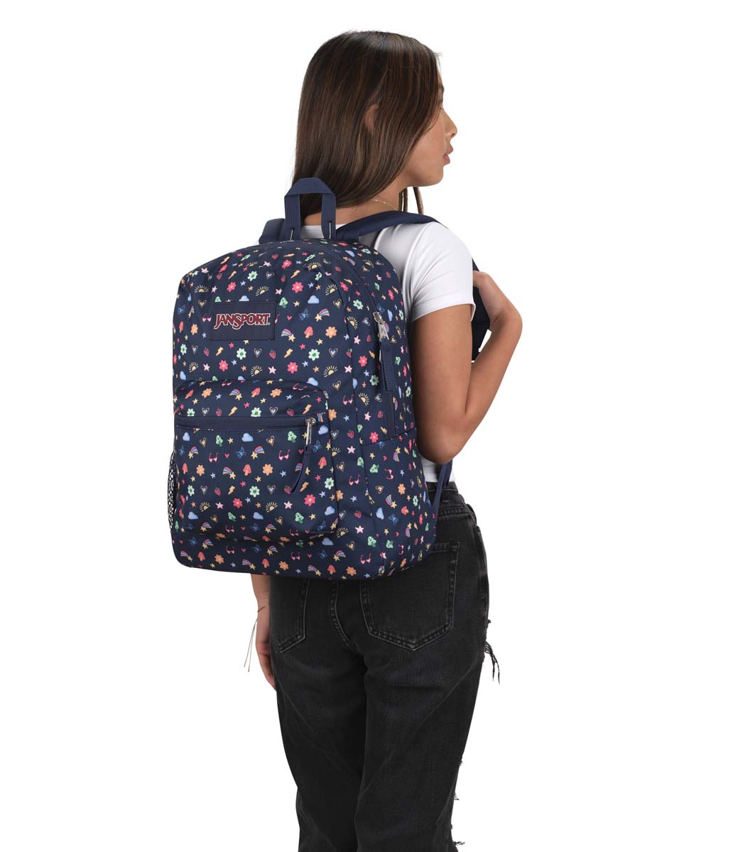 Jansport Cross Town Mochila para Laptop, Escolar y Universitaria, Unisex