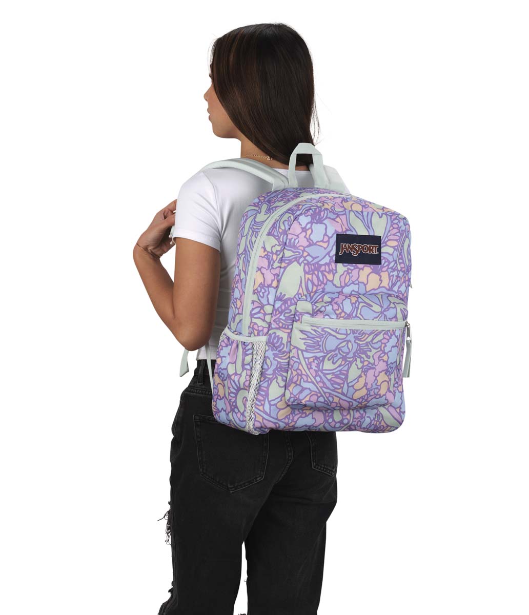 Jansport Cross Town Mochila para Laptop, Escolar y Universitaria, Unisex