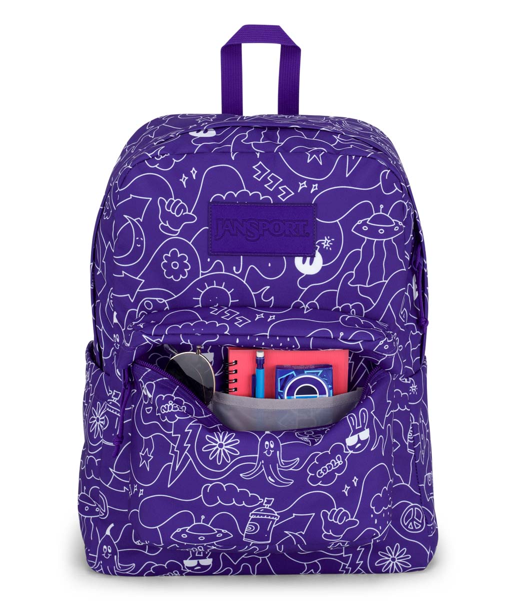 Jansport Superbreak Plus Mochila para Laptop, Escolar o Universitaria, Unisex