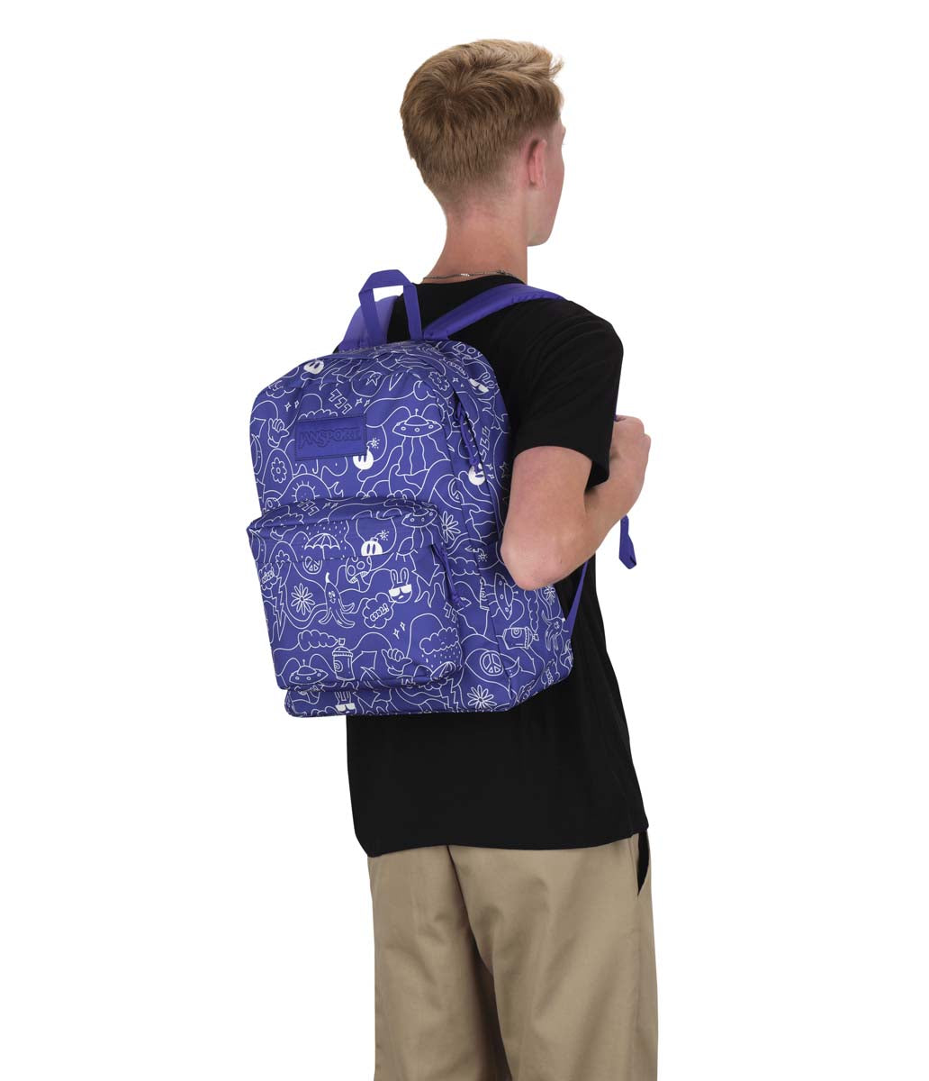 Jansport Superbreak Plus Mochila para Laptop, Escolar o Universitaria, Unisex