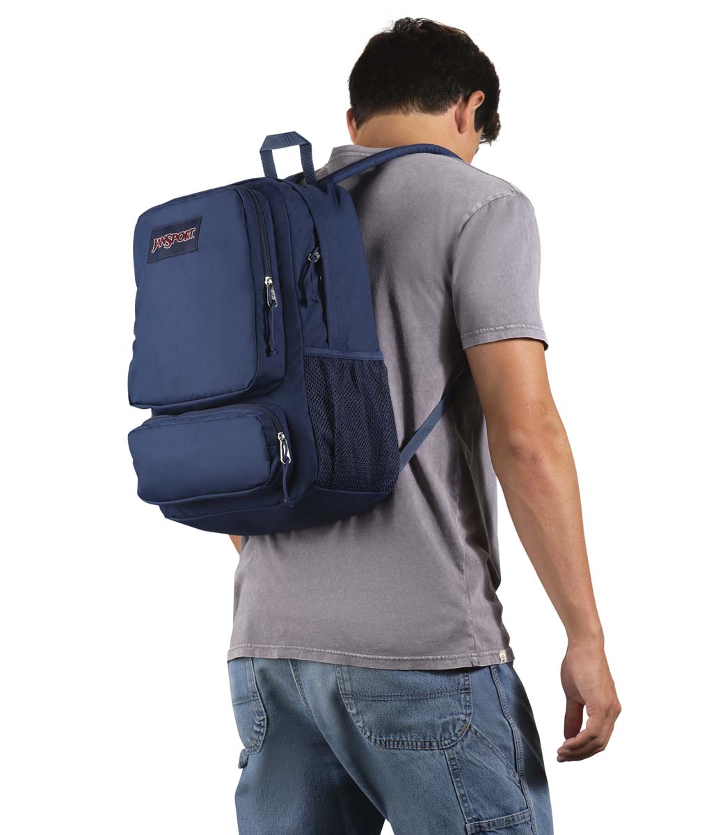 Jansport Doubleton Mochila para Laptop Escolar, Universitaria y de Trabajo