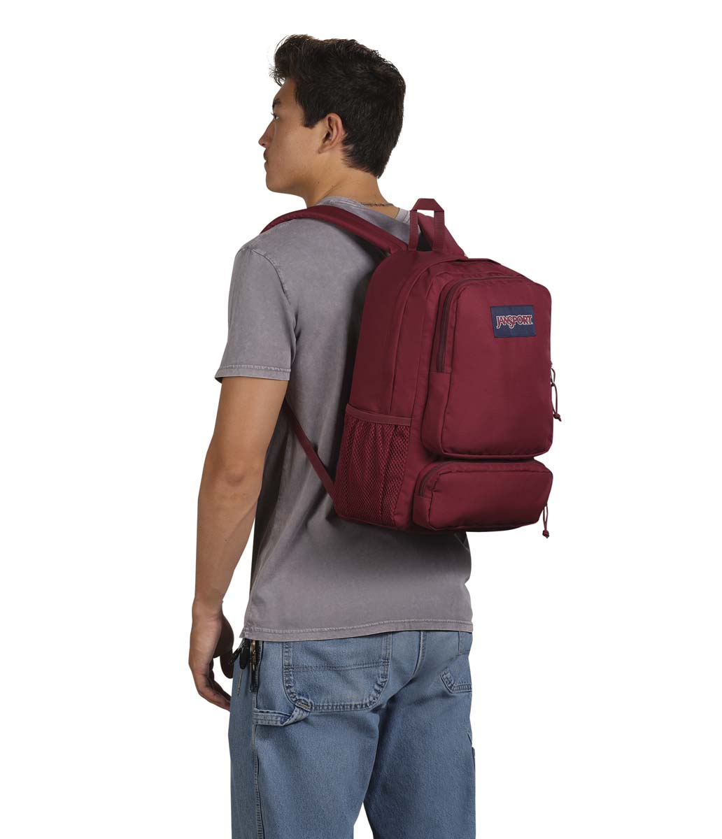 Jansport Doubleton Mochila para Laptop Escolar, Universitaria y de Trabajo