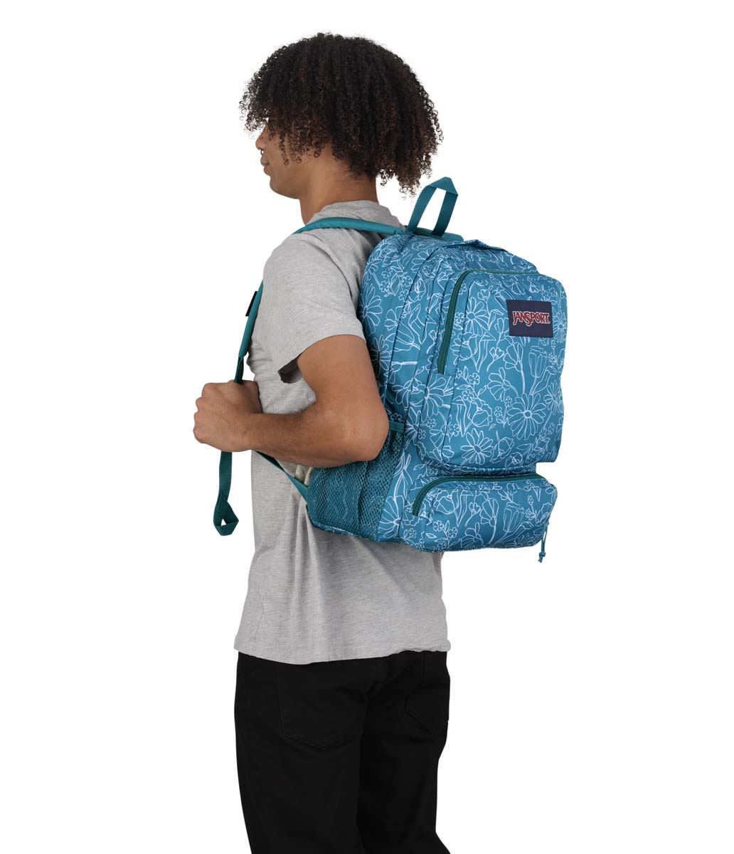 Jansport Doubleton Mochila para Laptop Escolar, Universitaria y de Trabajo