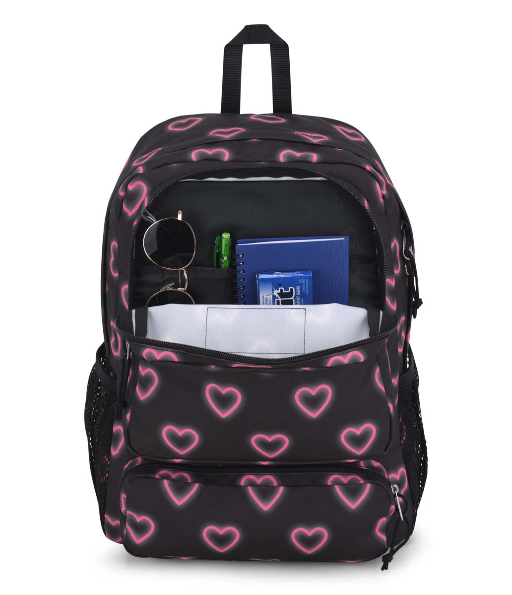 Jansport Doubleton Mochila para Laptop Escolar, Universitaria y de Trabajo