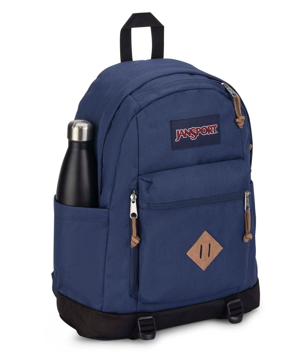 Jansport Lodo Pack Mochila para Laptop, Escolar y Universitaria, Unisex#color_navy