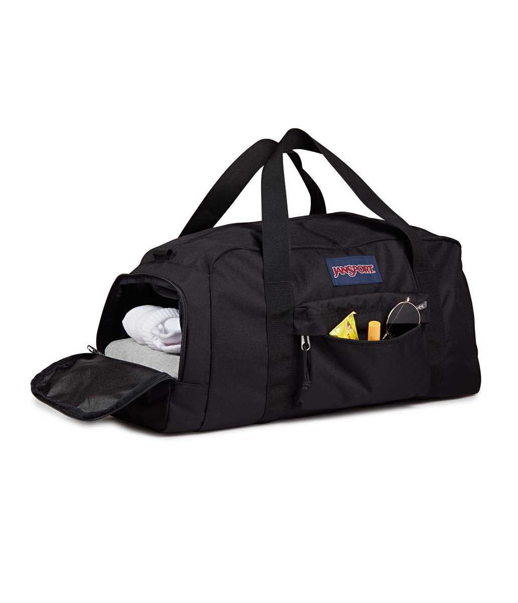 Jansport Weekender Medium Duffel, Bolso de Gimnasio, Unisex#color_black