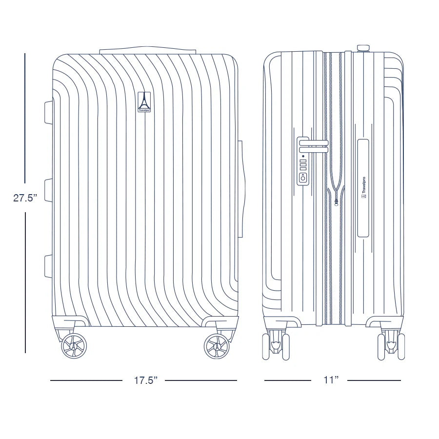 Travelpro Maxlite Air Mediana Maleta de Viaje para Check-in Rigida