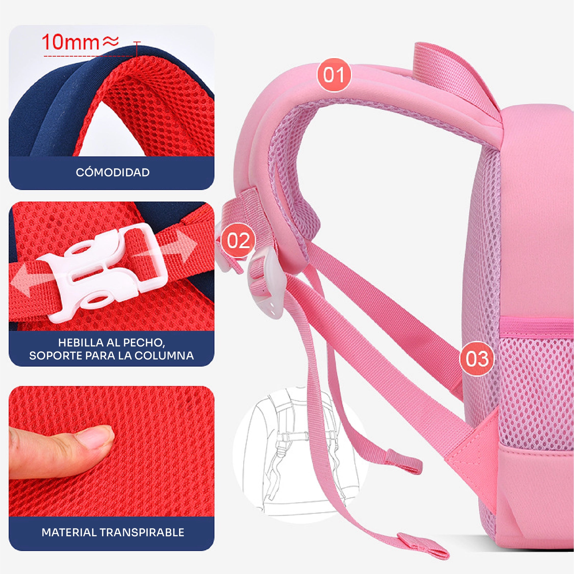 Olang Mochila Preescolar y Escolar