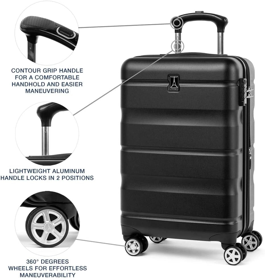 Travelpro Runway Set de Maleta de Viaje Carry-on y Check-in Mediana Rigida