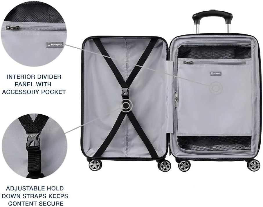 Travelpro Runway Set de Maleta de Viaje Carry-on y Check-in Mediana Rigida