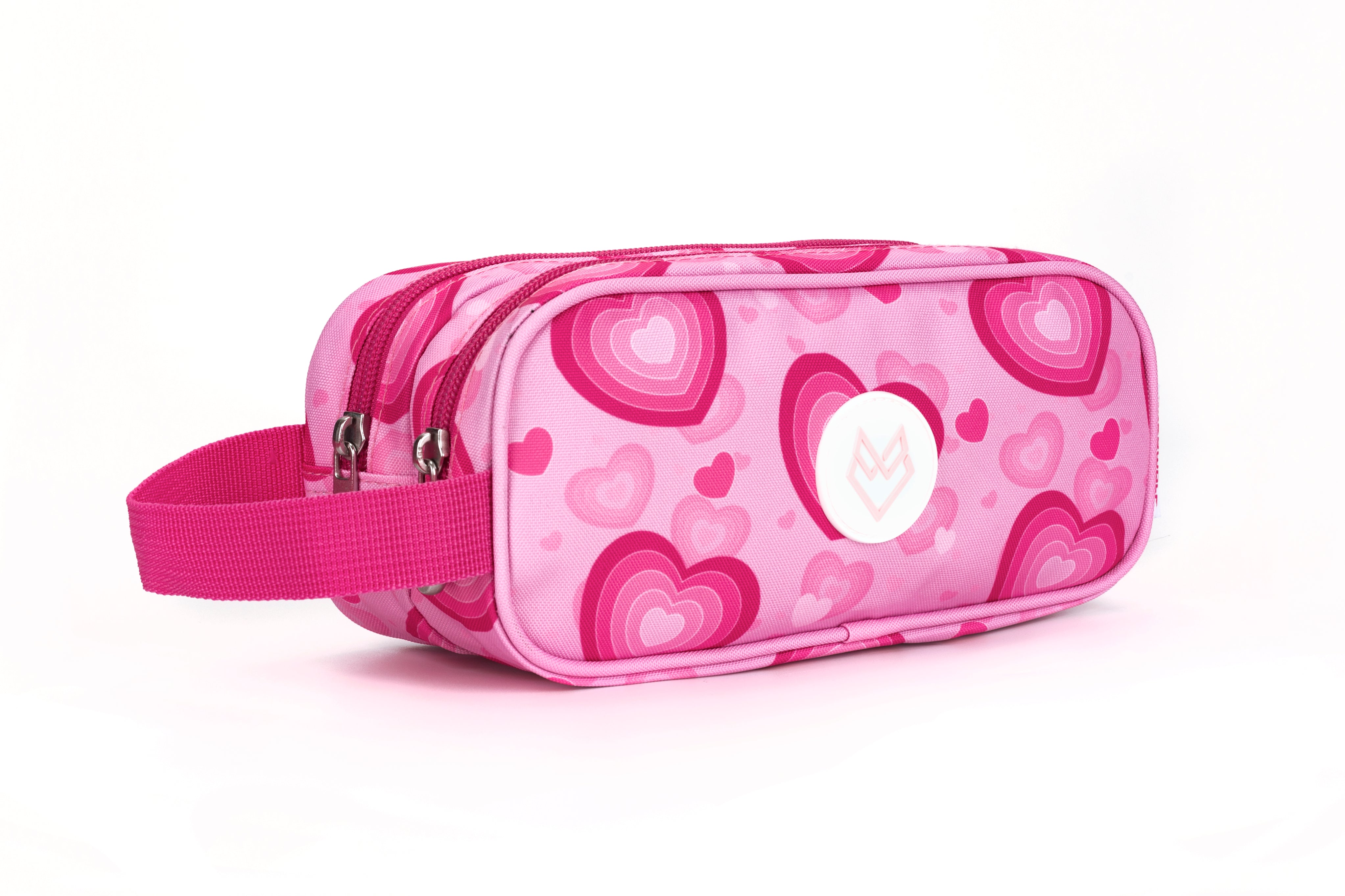 BITE TWICE PINK HEARTS