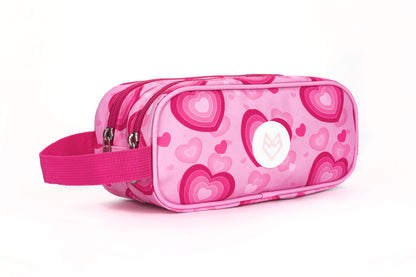 BITE TWICE PINK HEARTS