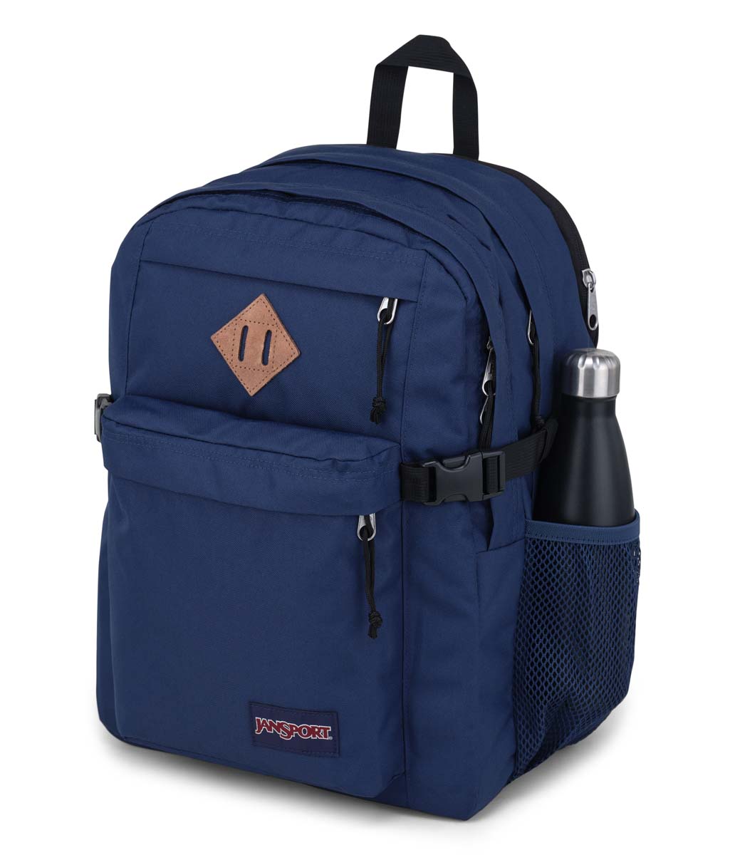 Jansport Main Campus Mochila para Laptop, Escolar, Universitaria y de Trabajo, Unisex#color_navy