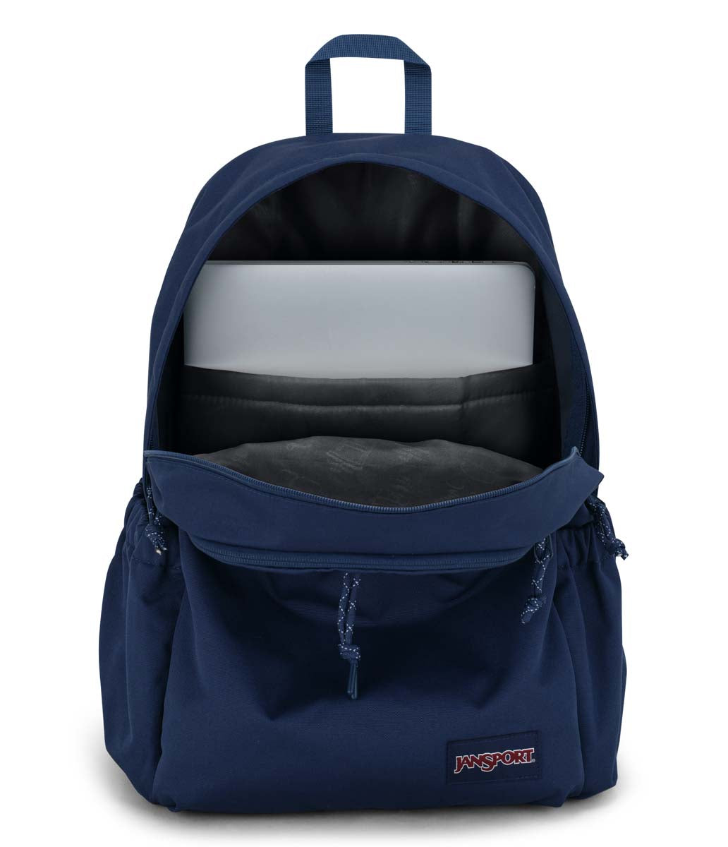 Jansport Lounge Pack Mochila para Laptop Escolar y Universitaria, Unisex#color_navy