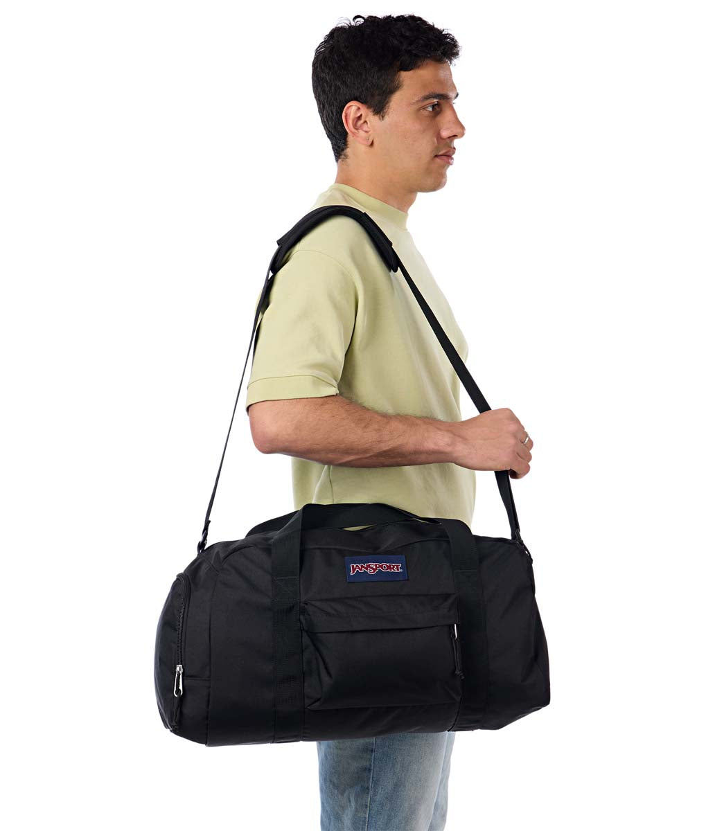 Jansport Weekender Medium Duffel, Bolso de Gimnasio, Unisex#color_black