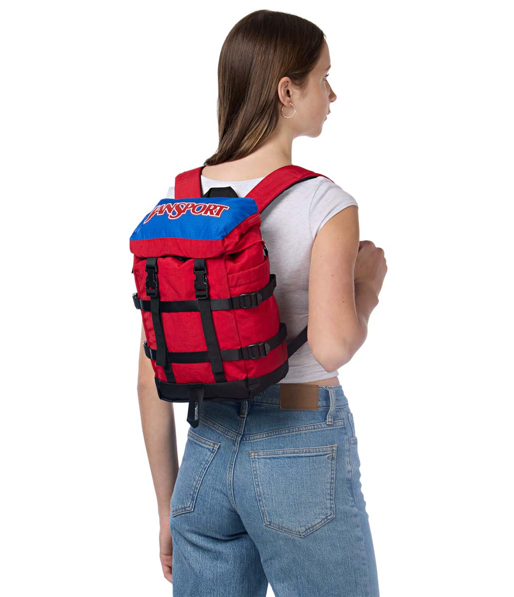 Jansport Mini Skip Pack, Mini Bolso #color_red-tape