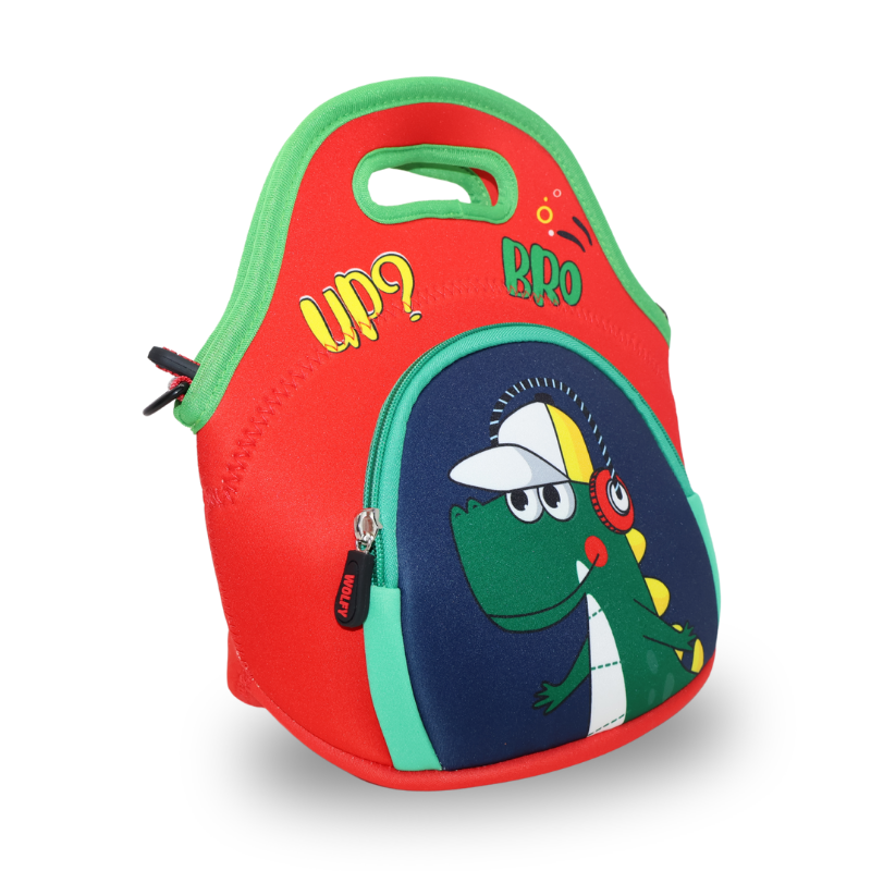 LUNCH BAG DINO RED
