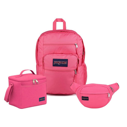 SETS - BIG STUDENT POSH PINK BUNDLE - Mochilas JanSport - JS0A47JK-JS0A85O3-JS00TAN1-EX2