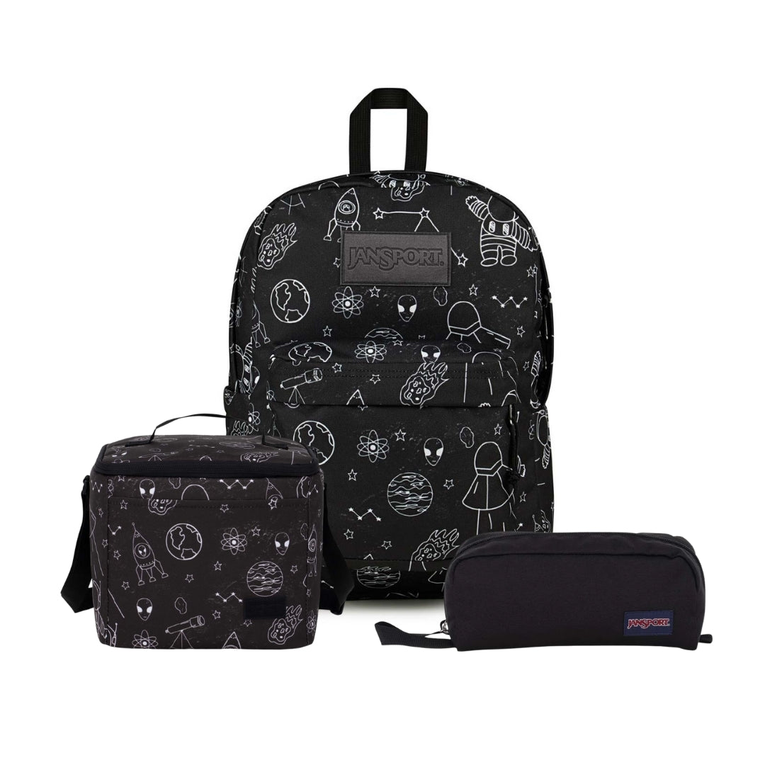 SETS - COSMIC CITY BUNDLE - Mochilas JanSport - JS0A85VI-GX9-JS0A85O3-JS0A85O6-GX9
