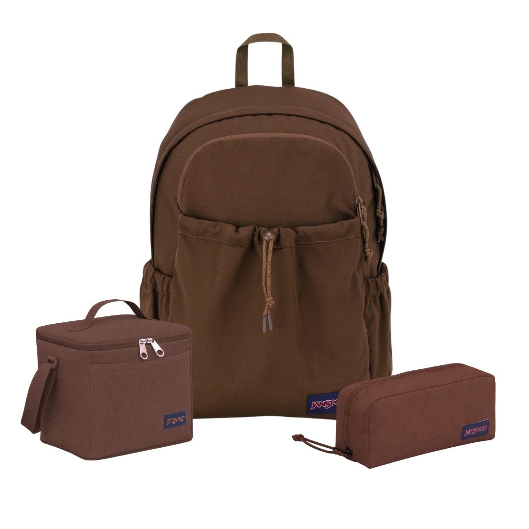 SETS - LOUNGE PACK BASIC BROWN BUNDLE - Mochilas JanSport - JS0A85NY-JS0A85O3-JS0A85O6-GM4