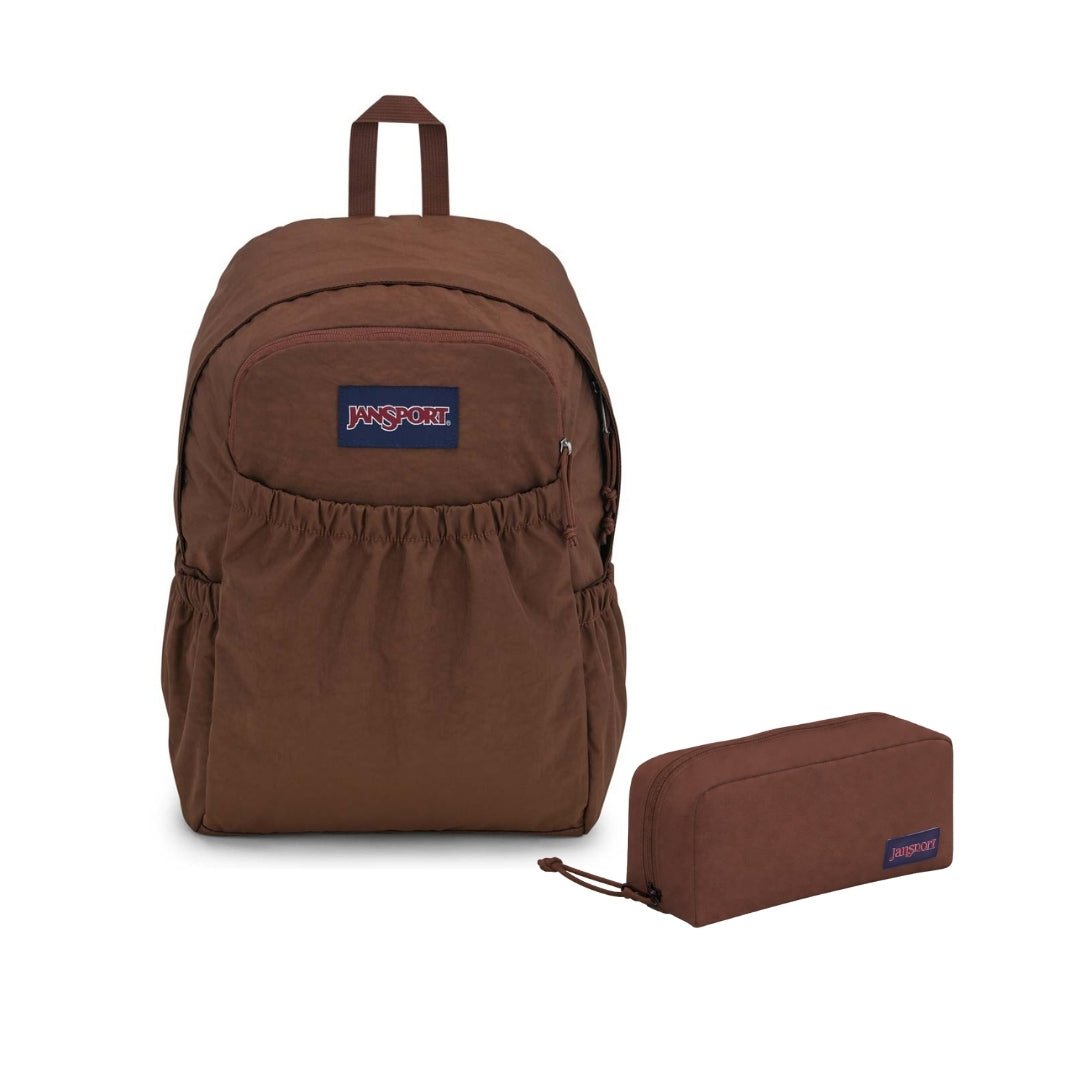 SETS - SLOUCH PACK BASIC BROWN BUNDLE - Mochilas JanSport - 