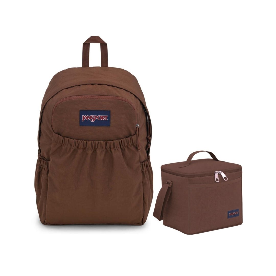 SETS - SLOUCH PACK BASIC BROWN BUNDLE - Mochilas JanSport - 